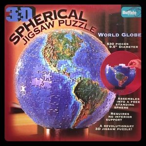 3D Globe Puzzle!